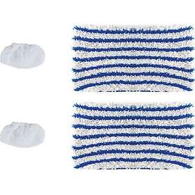 Polti Vaporetto SV440 SV420 2 Lingettes de Lavage 2 Housses Microfibres