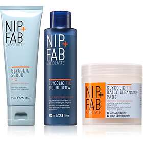 NIP+FAB Glycolic Fix Ihonhoitosetti Naisille (3 kpl)