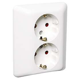 Elko Nordic Stikkontakt 2-veis Jordet