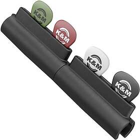 K&M 14510 Porte-Médiators avec 4 médiators de 0.81 mm