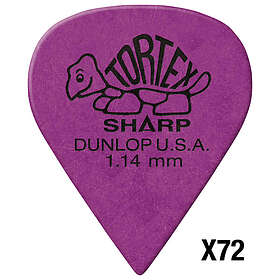 Jim Dunlop Tortex Sharp 1.14 mm 72-pakning