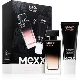 Mexx Black For Her Gift Box for Women (2pcs)