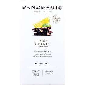 Pancracio Mörk Choklad Citron & Mynta 100g