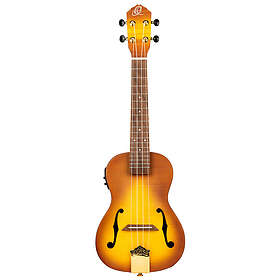 Ortega RUSL-HSB Ukulele Concert F-hole (Micro et gigbag)