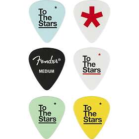 Fender Tom DeLonge 351 Celluloid Picks 6-pack