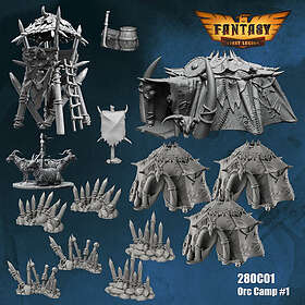 FirstWheels Orc Village Camp Set #1