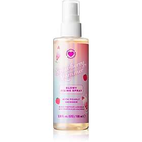I Heart Revolution Strawberry Shimmer Glowy Fixing Spray 50ml
