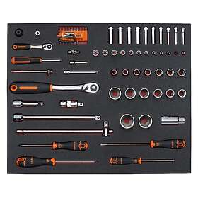 Bahco A6800DM Topnøglesæt 77st