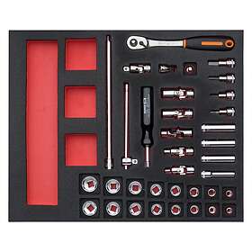 Bahco FF1F2101 Verktygssats 3/8" 36pcs