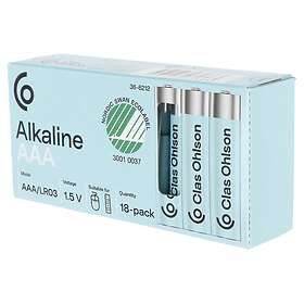 Clas Ohlson AAA/LR03 18-pack