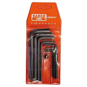 Bahco 1995M/8T Insexnyckelsats 2-8mm 8st