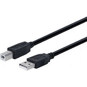 Fujitech 908677 USB-A till USB-B 1 m