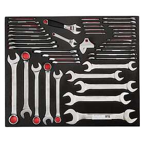 Bahco FF1A14 Työkalulaatikon Lisävaruste 43kpl 1", 1/2", 1/4", 11/16", 13/16", 1