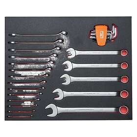 Bahco FF1A3003 Innsats for kombinasjonsnøkkel 28stk