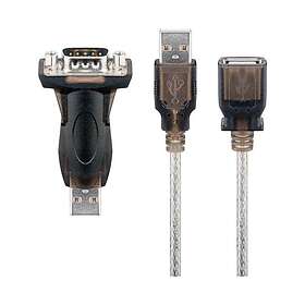 PRO 4040849954368 USB seriel RS232-konverter mini USB 2.0 han (type A) > D-SUB/R