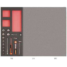 Bahco FF1E2005 Verktygslådetillbehör 1/3 17 delar 1/4"