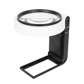 MTK 85243443 Foldbart Forstørrelsesglas med LED-lys 3,5x 110mm