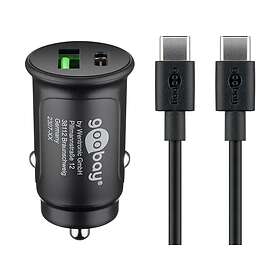 Forever GOO-72165 Chargeur de voiture USB double 27W