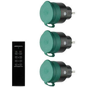 Tarmo Smart Plug Udendørs 3-pak