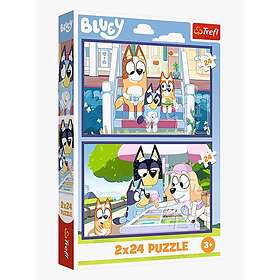 Trefl Bluey 2x24 Palaa