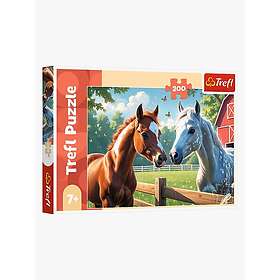 Trefl Horses in the Clearing 200 Pieces