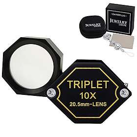 DANOPLUS KIB-250 Triplet Lens Optical Jewelers Magnifier 10x