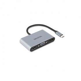 Dicota 5-In-1 USB-C DP, HDMI Dockningsstation D32064