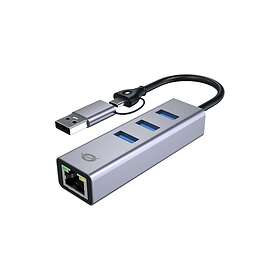 Conceptronic Abby25g USB 3.2 Gen 1 Type-A + Type-C