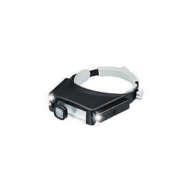 Delixike DLXK-6 Headband Magnifier with LED Lighting 1.5x 3x 6x 8x