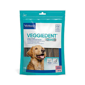 Virbac VEGGIEDENT FR3SH Dental Chews Suuri 15-Pack
