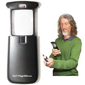 EasySec PM1 schwarz V2 Polyvalent Loupe avec Éclairage LED 30x