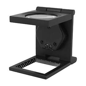 Diesella 15405092 Foldbar Forstørrelsesglas med LED-lys Forstørrelsesglas 8x Ø30