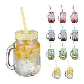 Relaxdays Jarres Tumbler 500ml 1-pack