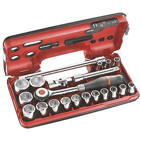 Facom S.360DBOX1 Socket Wrench Set 1/2" 18pcs