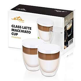 ETA Latte Macchiato Glas 350ml 2-pack