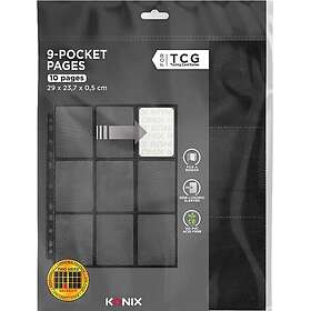 Konix 9-Pocket Pages (10 stk)