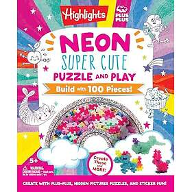 Highlights Neon Super Cute Puzzle and Play Rakennuspalikat ja Piilotetut Kuvapul