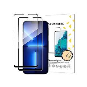 Wozinsky Full Glue Hærdet glas skærmbeskytter til Samsung Galaxy S25 FE (2-pack)