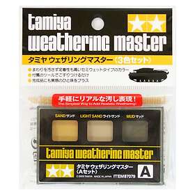 Tamiya Weathering Master A-Set Sand, Light Sand, Mud