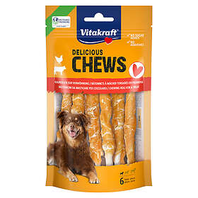 Vitakraft Delicious Chews Tuggrullar Poulet 6x70g