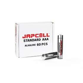 Japcell Standard AAA Alkaline 60-pack
