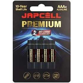 Japcell Premium AAA Alkaline 4-pack