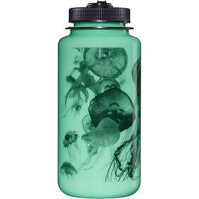 Nalgene WM Bottle Glow With Black Jellyfish 1L