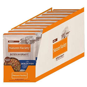 Nature's Variety Bites in Sauce Skaldjur 44x85g