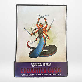 Dungeons & Dragons Encounter Cards Challenge Rating 7+ Pack 1