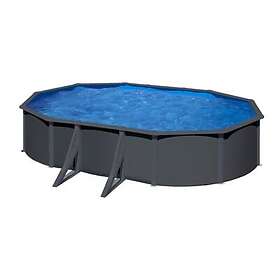 Gre KIT610GYD Piscine Ovale en Acier 634x122cm
