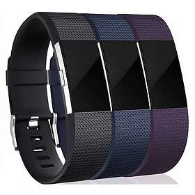 Fitbit INF Bracelet en Silicone pour Charge 2 S (3-pack)