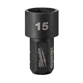 Milwaukee Gennemgående socket 15mm