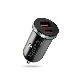 Billaddare everActive CC-30Q Autolaturi 1 X USB QC3.0, 1 X USB-C PD 35W