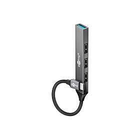 Goobay RB74457 Adaptateur USB 3.2 Gen 1 Type-C vers USB 2.0 Type-A et USB 3.2 Ge